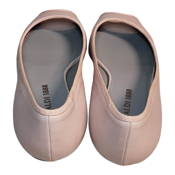 Pancaldi Open Toe Flat Leather  Shoes Sz 37 Italy NEW - Picture 5 of 16